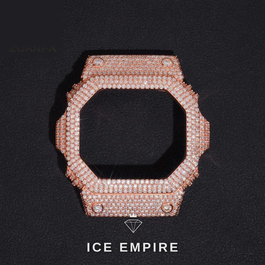 Iced Out 925 Silver Moissanite Watch