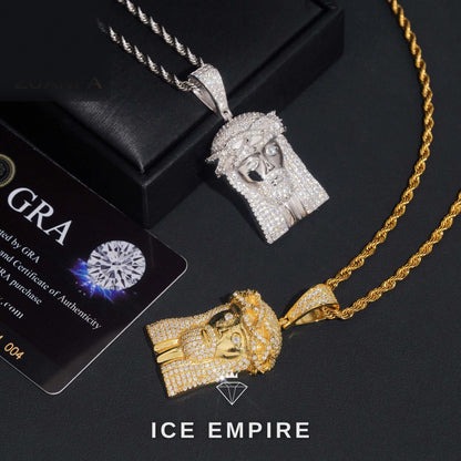 Iced Out Gold Plated Pendant