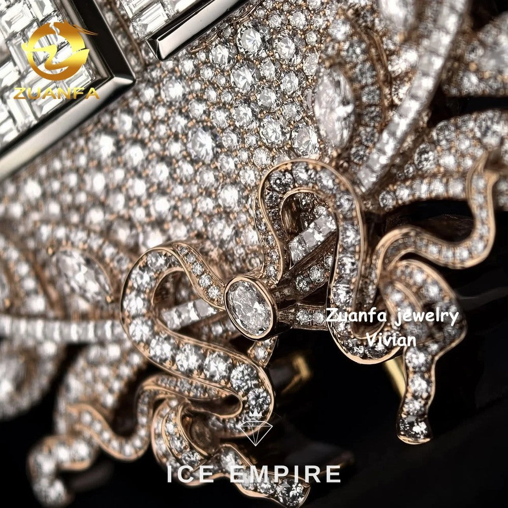 Iced Out 925 Silver Pendant
