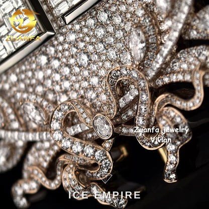 Iced Out 925 Silver Pendant