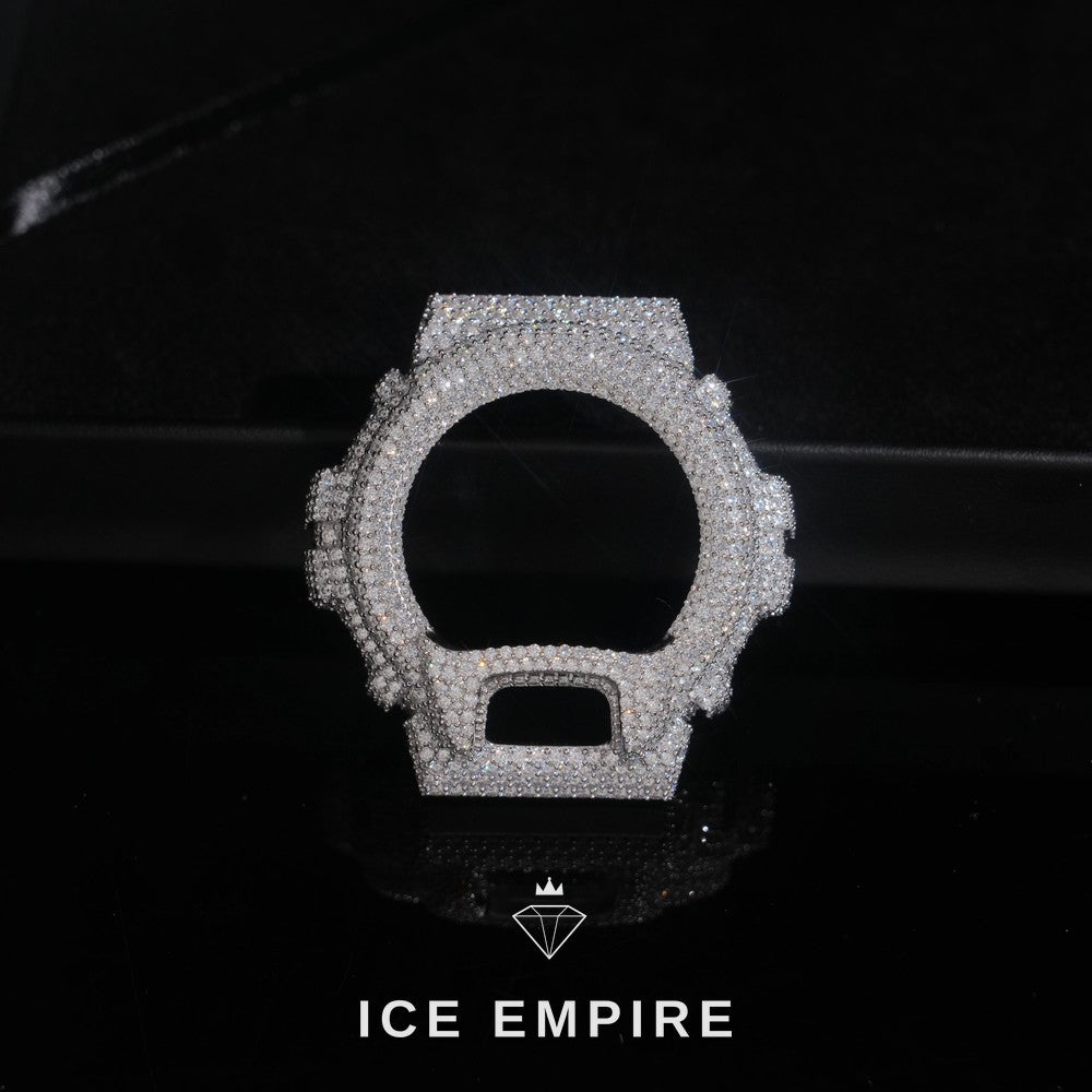 Iced Out 925 Silver Moissanite Watch