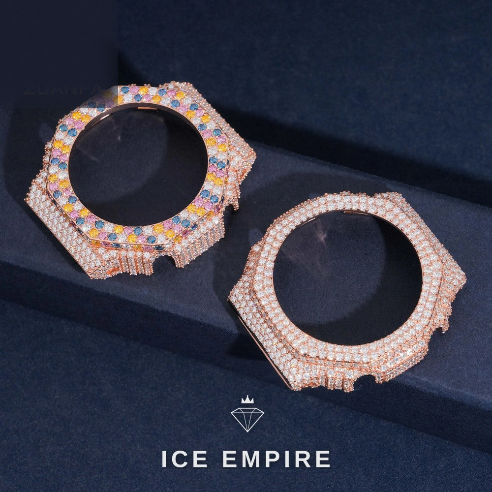 Iced Out 925 Silver Watch