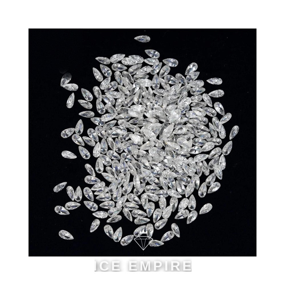 Iced Out Baguette 925 Silver Moissanite Pendant