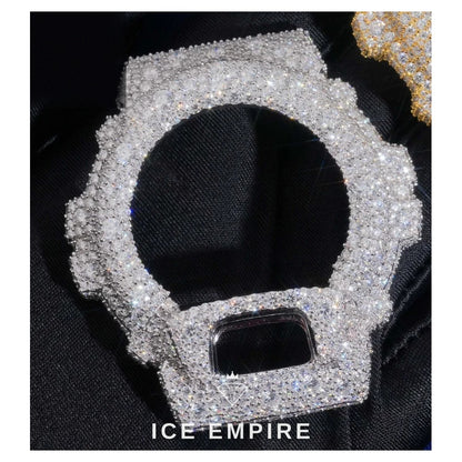 Iced Out 925 Silver Moissanite Watch