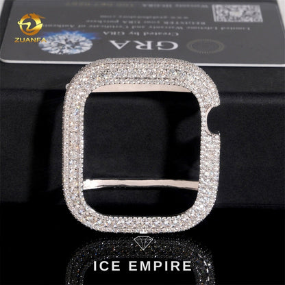 Iced Out 925 Silver Watch
