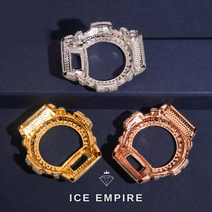 Iced Out 925 Silver Moissanite Watch