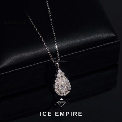 Iced Out 925 Silver Pendant