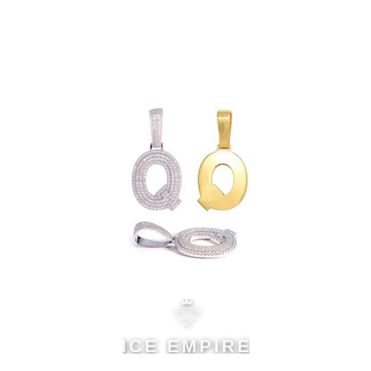 Iced Out 925 Silver Moissanite Pendant