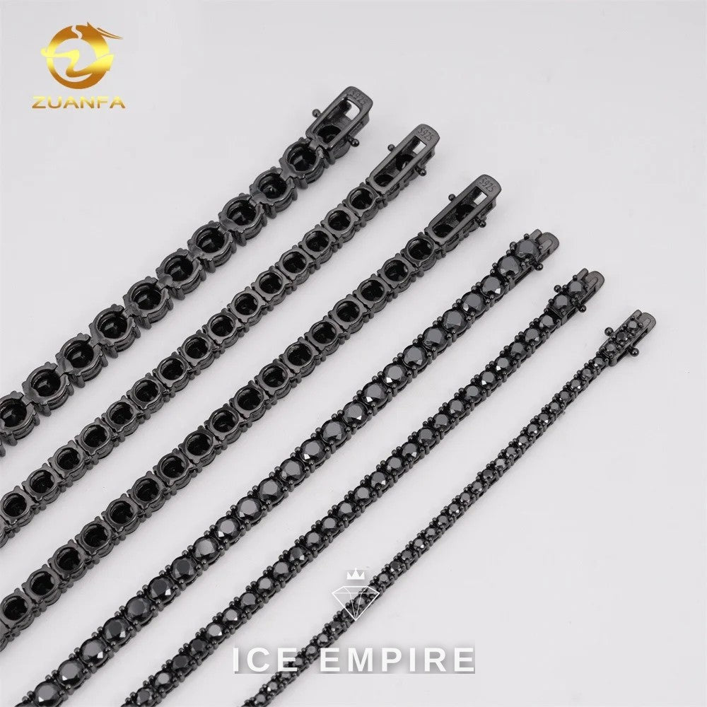 Iced Out Gold Plated Moissanite Cuban Chain