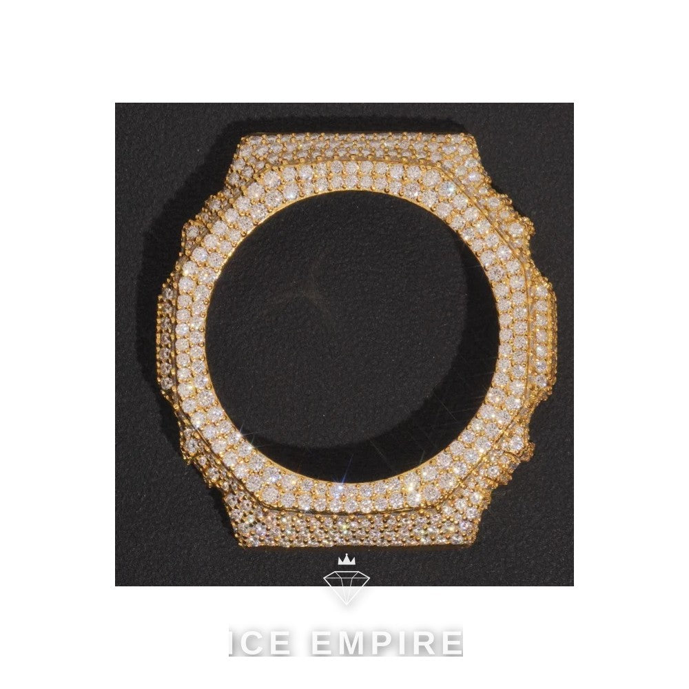 Iced Out 925 Silver Moissanite Watch