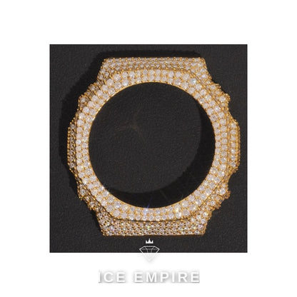Iced Out 925 Silver Moissanite Watch
