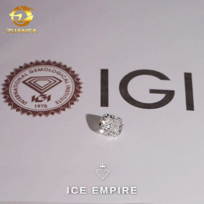 Iced Out 925 Silver Lab Grown Diamond Pendant