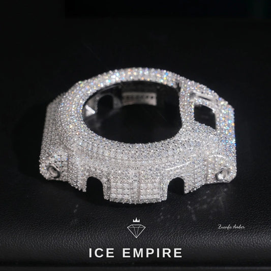 Iced Out 925 Silver Lab Grown Diamond Watch