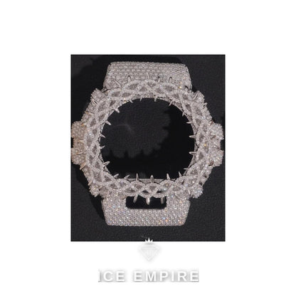 Iced Out 925 Silver Moissanite Watch