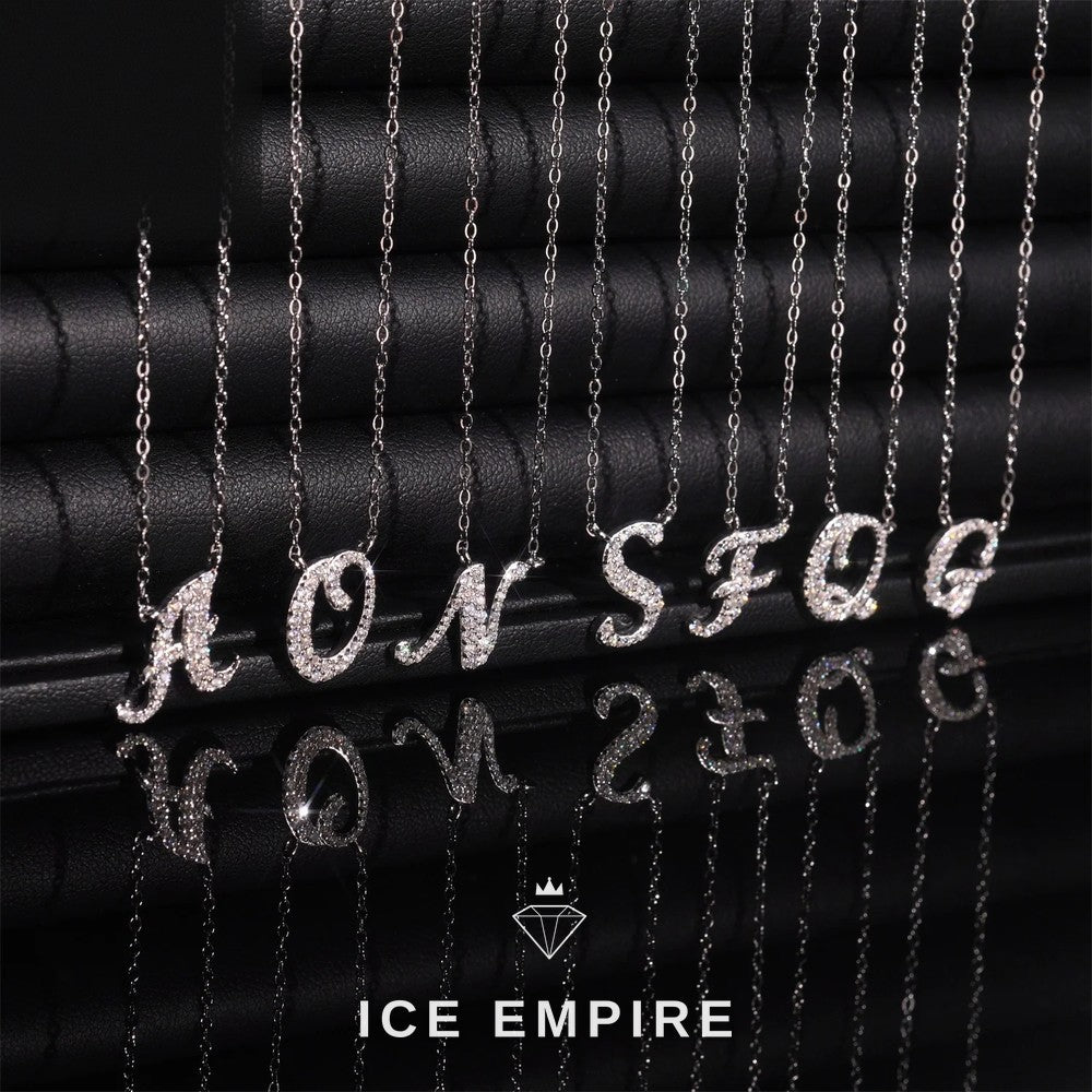 Iced Out Rose Gold Plated Moissanite Cuban Chain