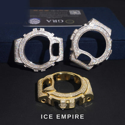 Iced Out 925 Silver Watch