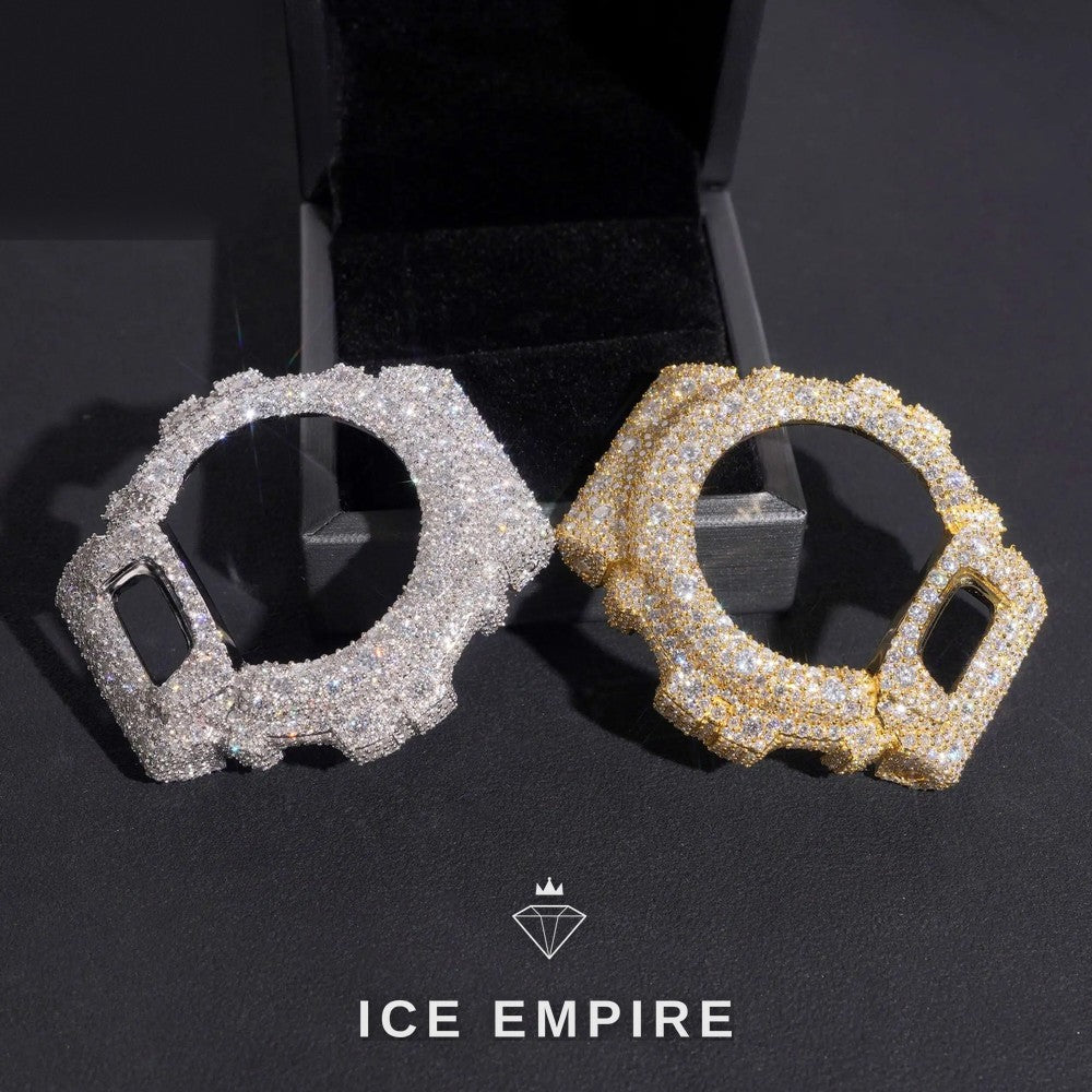 Iced Out 925 Silver Moissanite Watch