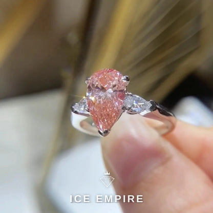 Iced Out 10K Gold Lab Grown Diamond Pendant