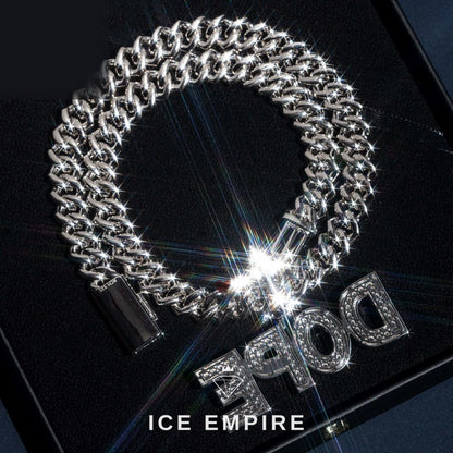 Iced Out Gold Plated Cuban Chain