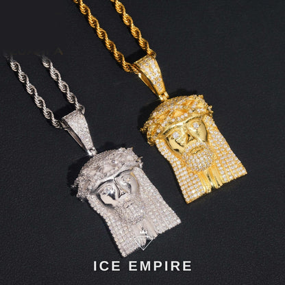 Iced Out Gold Plated Pendant