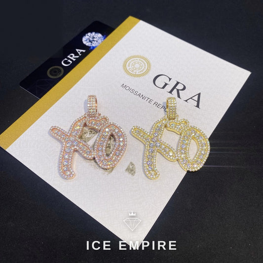 Iced Out 925 Silver Pendant