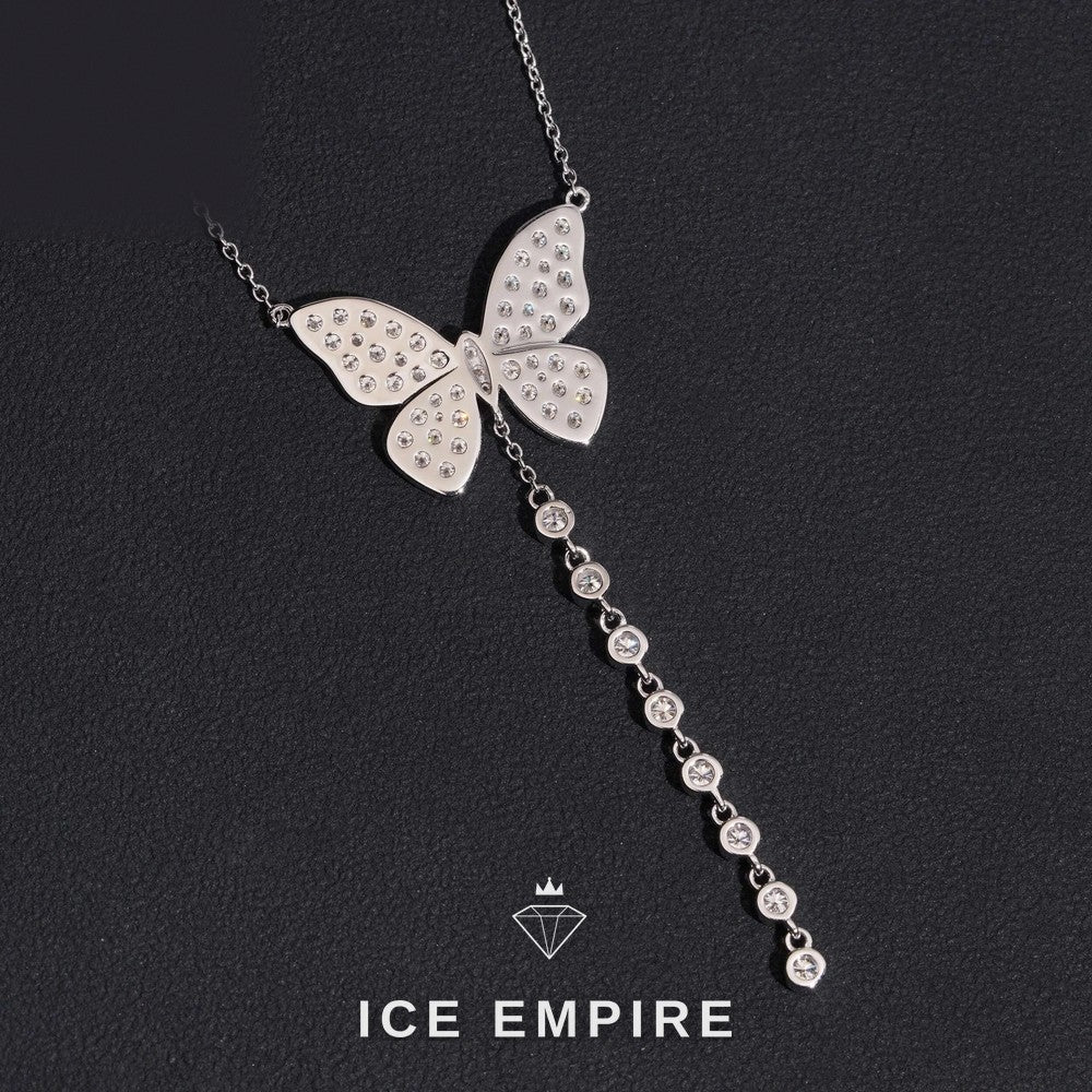 Iced Out Rose Gold Plated Moissanite Cuban Chain