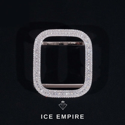 Iced Out 925 Silver Moissanite Watch