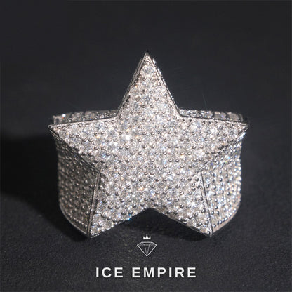 Iced Out 925 Silver Moissanite Cuban Chain