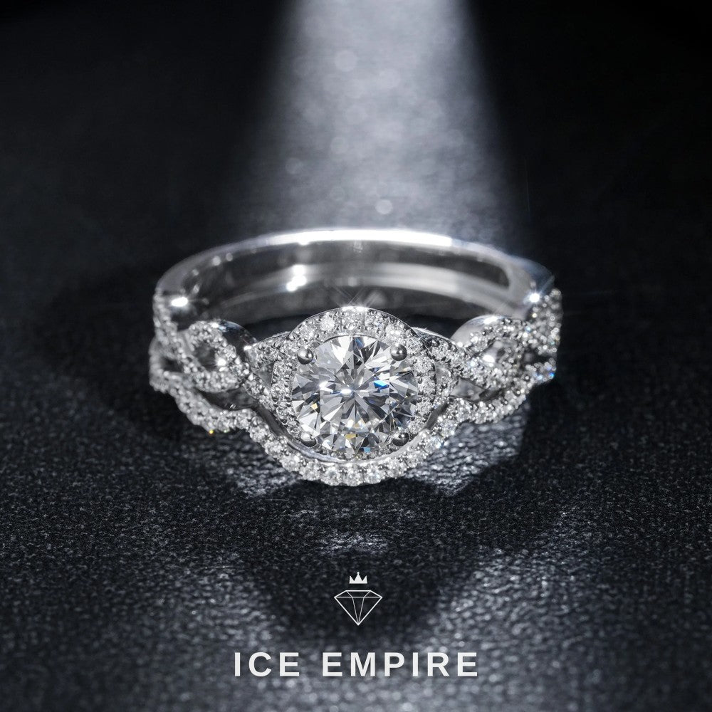 Iced Out 10K Gold Lab Grown Diamond Watch