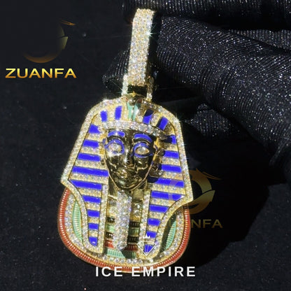 Iced Out Baguette Rose Gold Plated Cuban Chain