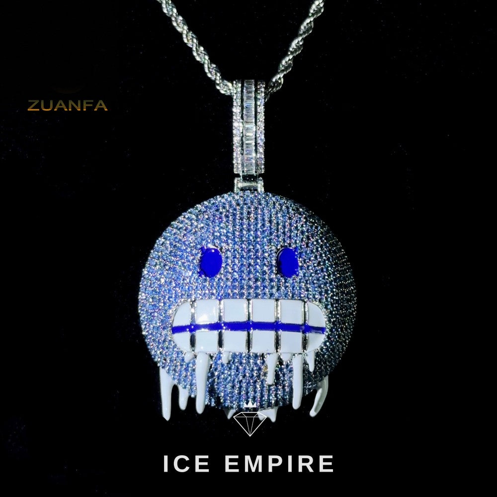 Iced Out 925 Silver Cuban Chain
