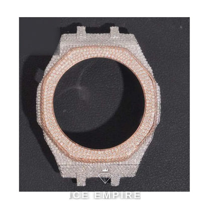 Iced Out 925 Silver Moissanite Watch