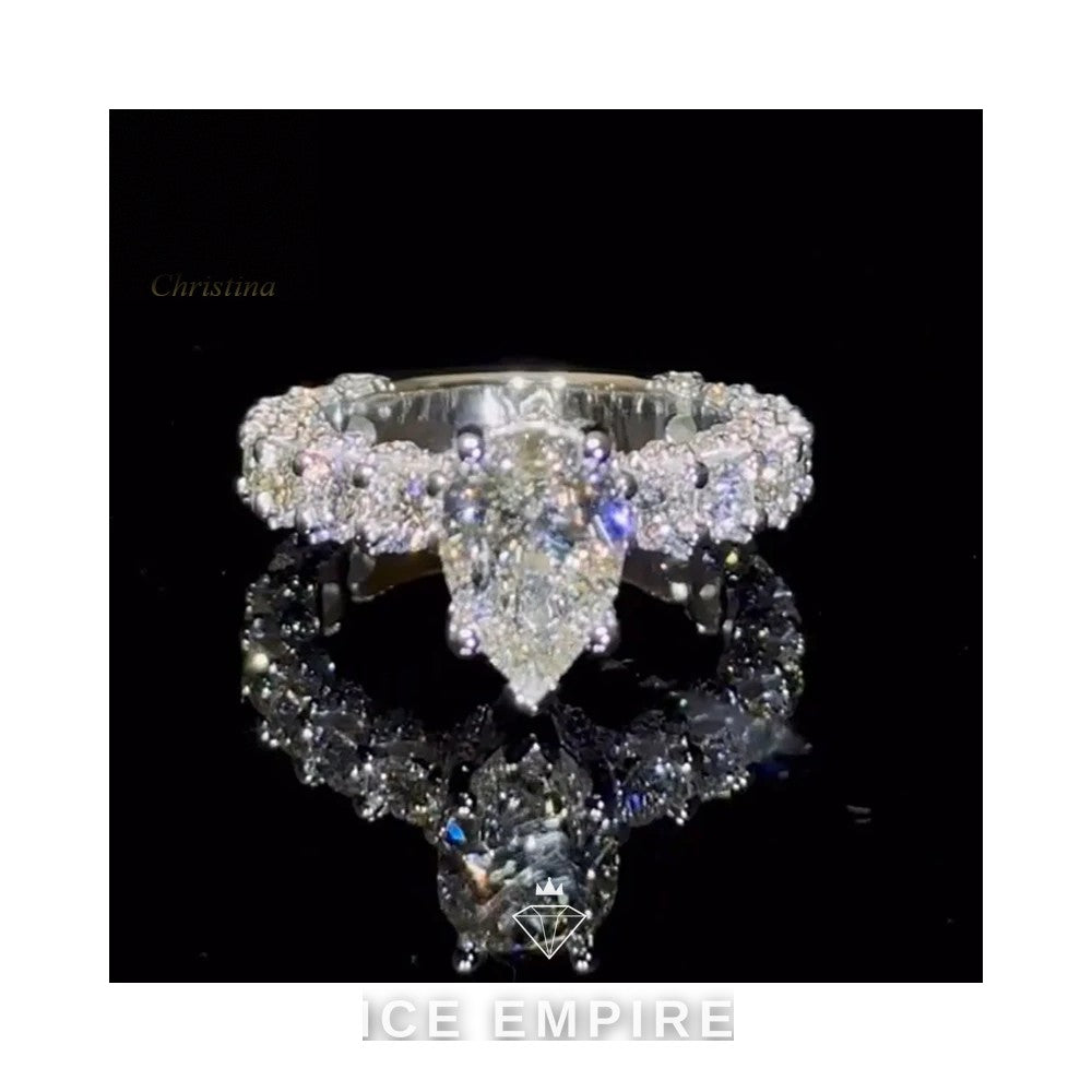 Iced Out 925 Silver Moissanite Bracelet