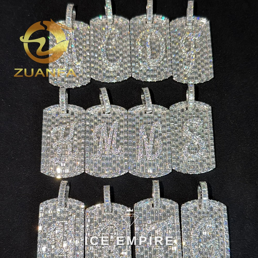 Iced Out Rose Gold Plated Moissanite Cuban Chain