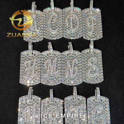 Iced Out Rose Gold Plated Moissanite Cuban Chain
