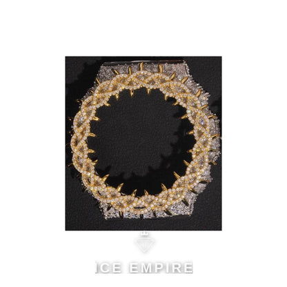 Iced Out 925 Silver Moissanite Watch