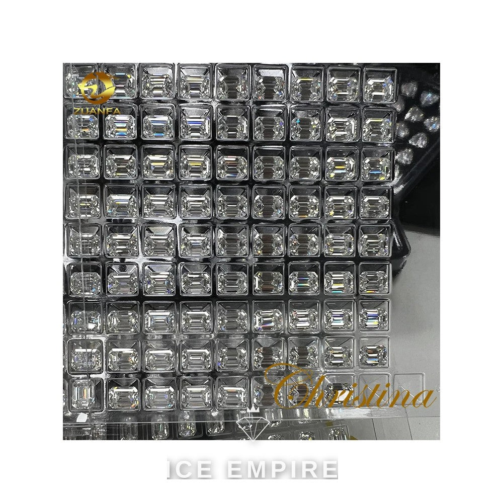 Iced Out 925 Silver Moissanite Pendant