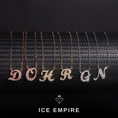 Iced Out Rose Gold Plated Moissanite Cuban Chain