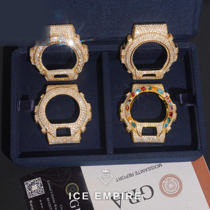 Iced Out 925 Silver Watch