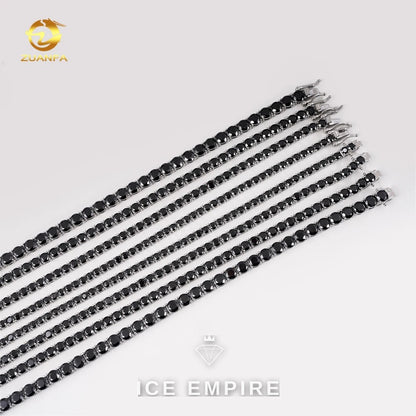 Iced Out Rose Gold Plated Moissanite Cuban Chain
