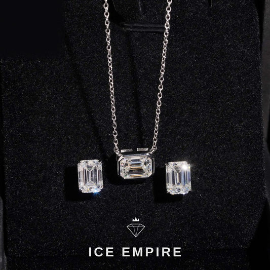 Iced Out Gold Plated Moissanite Pendant