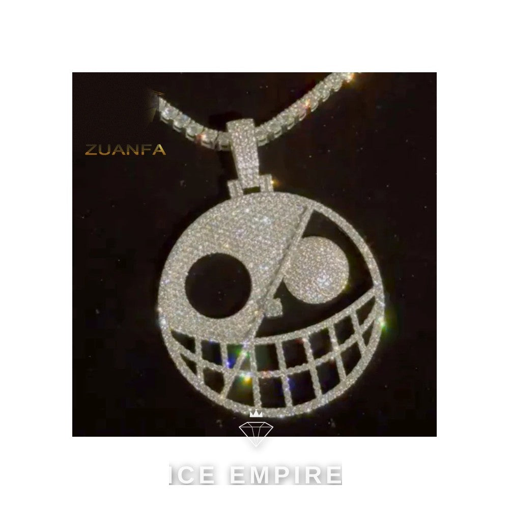 Iced Out Baguette Rose Gold Plated Cuban Chain