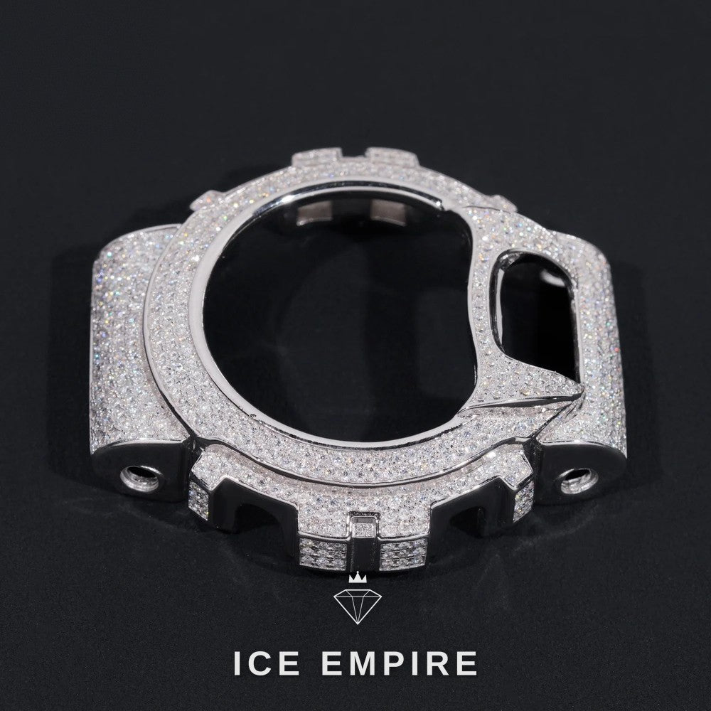 Iced Out 925 Silver Moissanite Watch