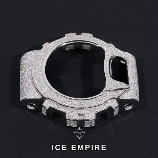 Iced Out 925 Silver Moissanite Watch