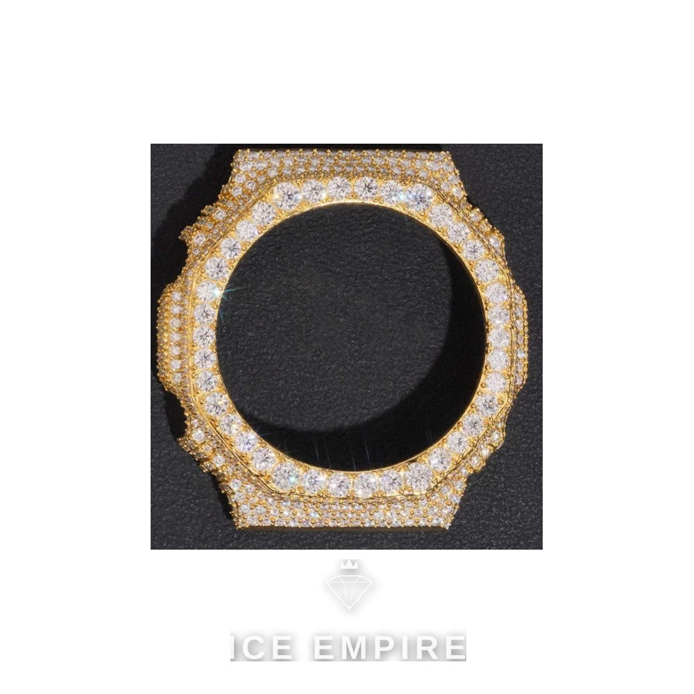 Iced Out 925 Silver Moissanite Watch