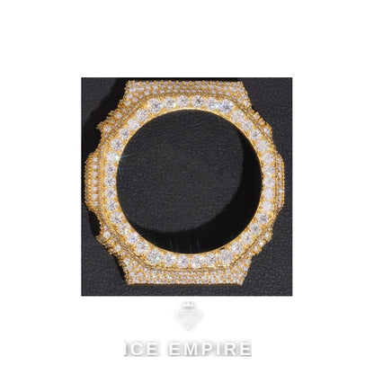 Iced Out 925 Silver Moissanite Watch
