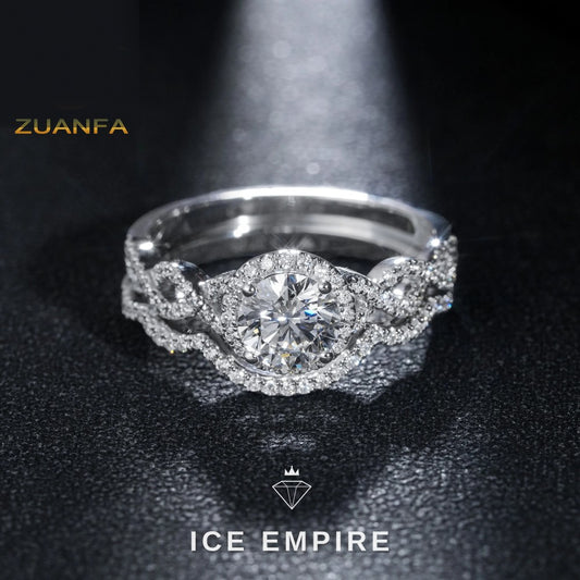 Iced Out 10K Gold Lab Grown Diamond Watch