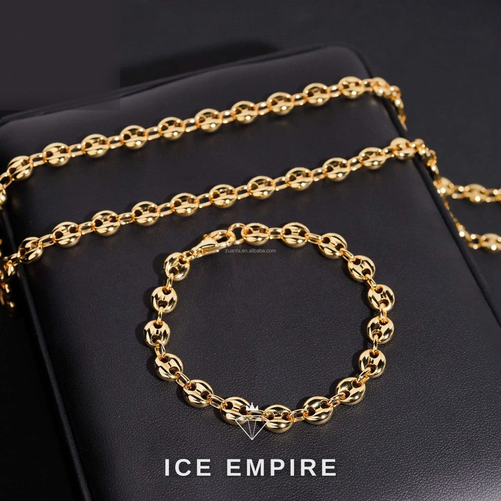 Iced Out Gold Plated Bracelet
