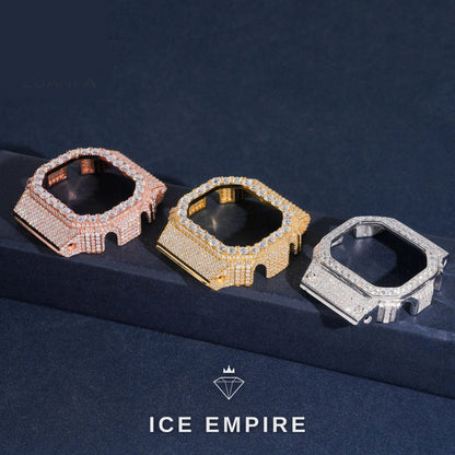 Iced Out 925 Silver Moissanite Watch