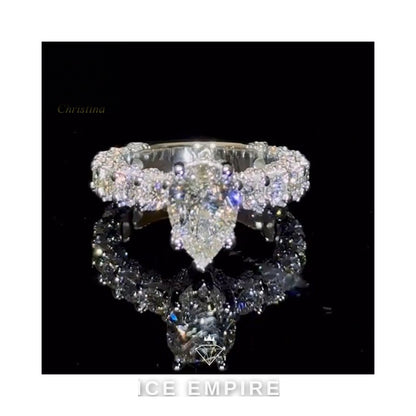 Iced Out 925 Silver Moissanite Bracelet